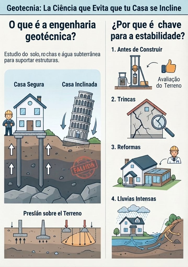pictograma de que es la ingenieria geotecnica